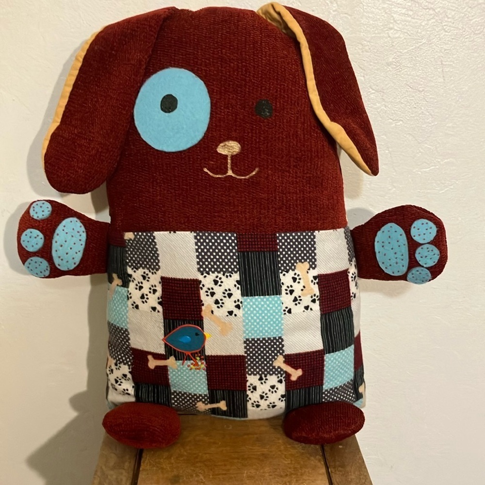 Handmade doggy pillow friend 17” Pinterest worthy